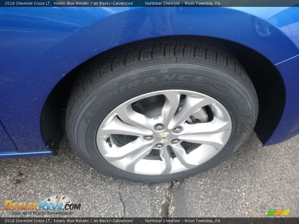 2019 Chevrolet Cruze LT Kinetic Blue Metallic / Jet Black/­Galvanized Photo #8