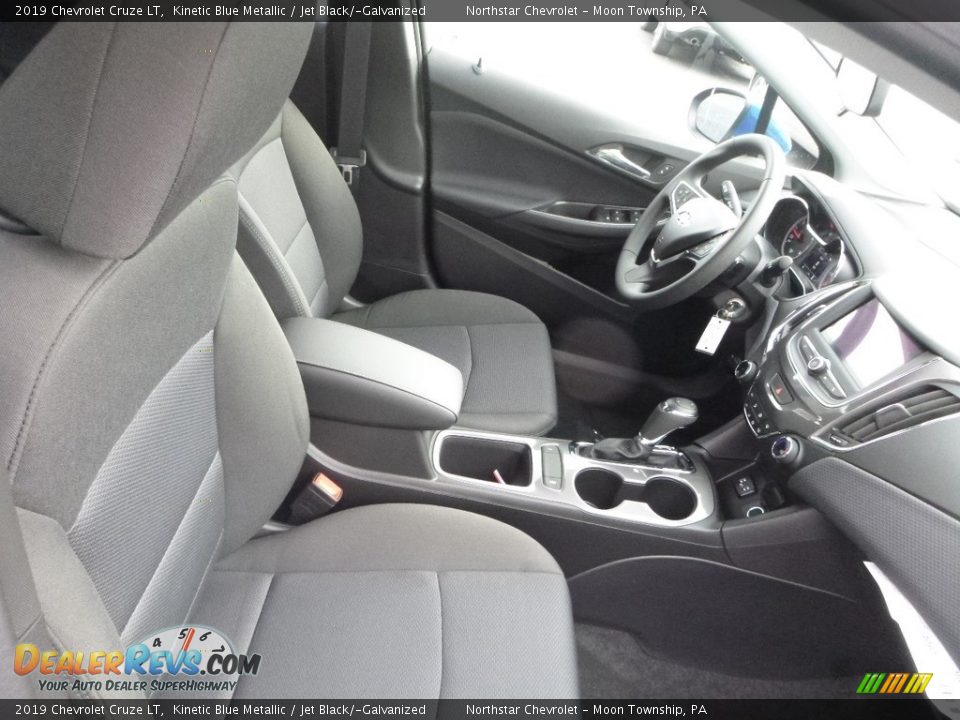 2019 Chevrolet Cruze LT Kinetic Blue Metallic / Jet Black/­Galvanized Photo #9