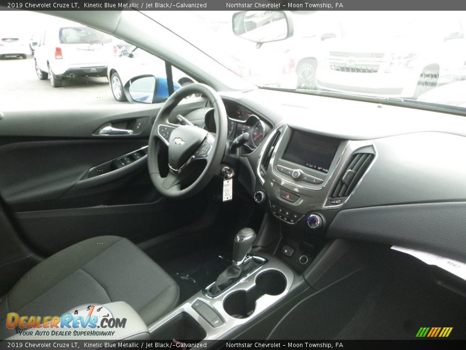 2019 Chevrolet Cruze LT Kinetic Blue Metallic / Jet Black/­Galvanized Photo #10