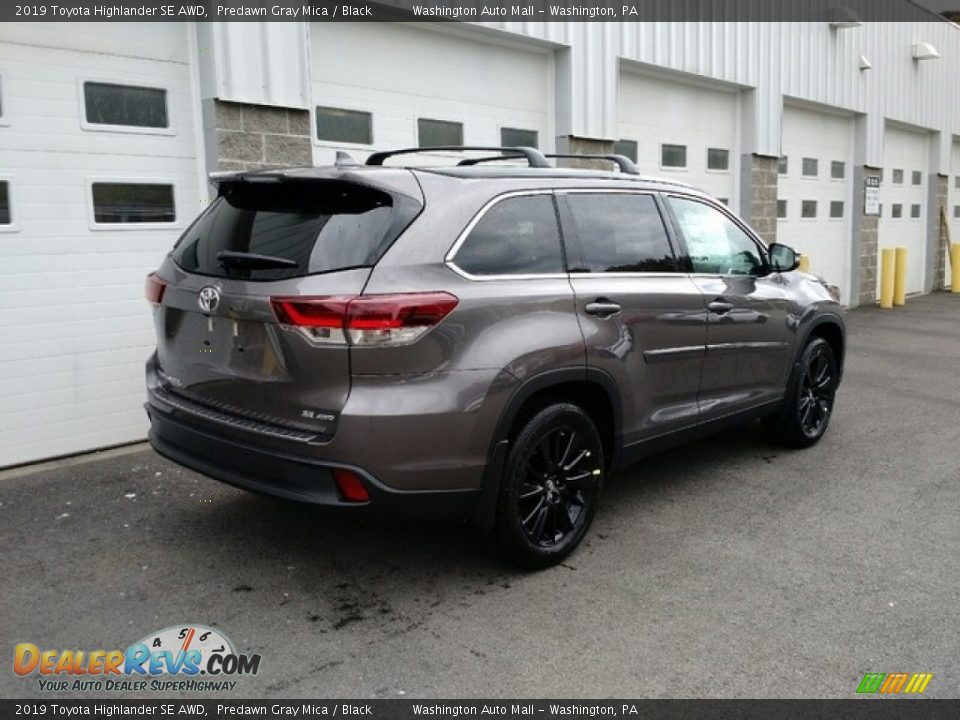 2019 Toyota Highlander SE AWD Predawn Gray Mica / Black Photo #3
