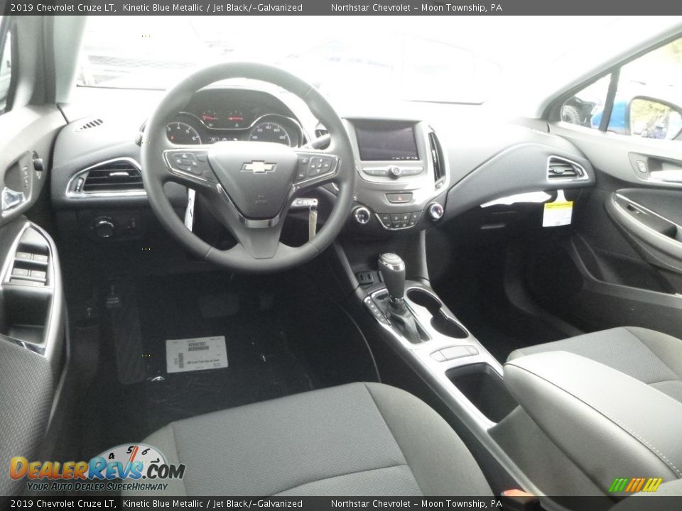 2019 Chevrolet Cruze LT Kinetic Blue Metallic / Jet Black/­Galvanized Photo #12
