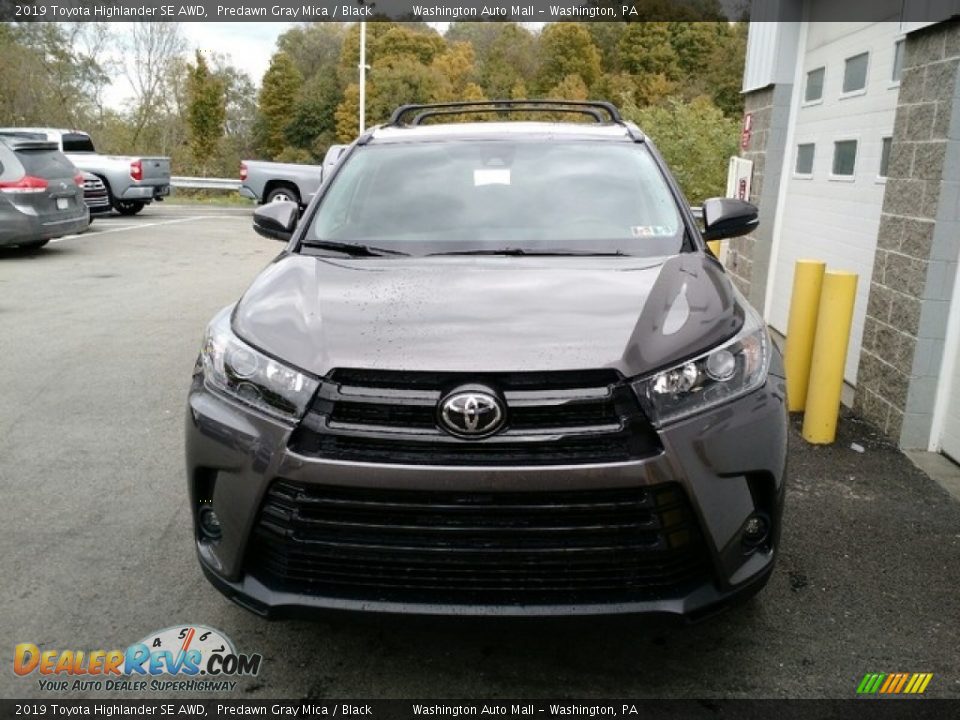 2019 Toyota Highlander SE AWD Predawn Gray Mica / Black Photo #5