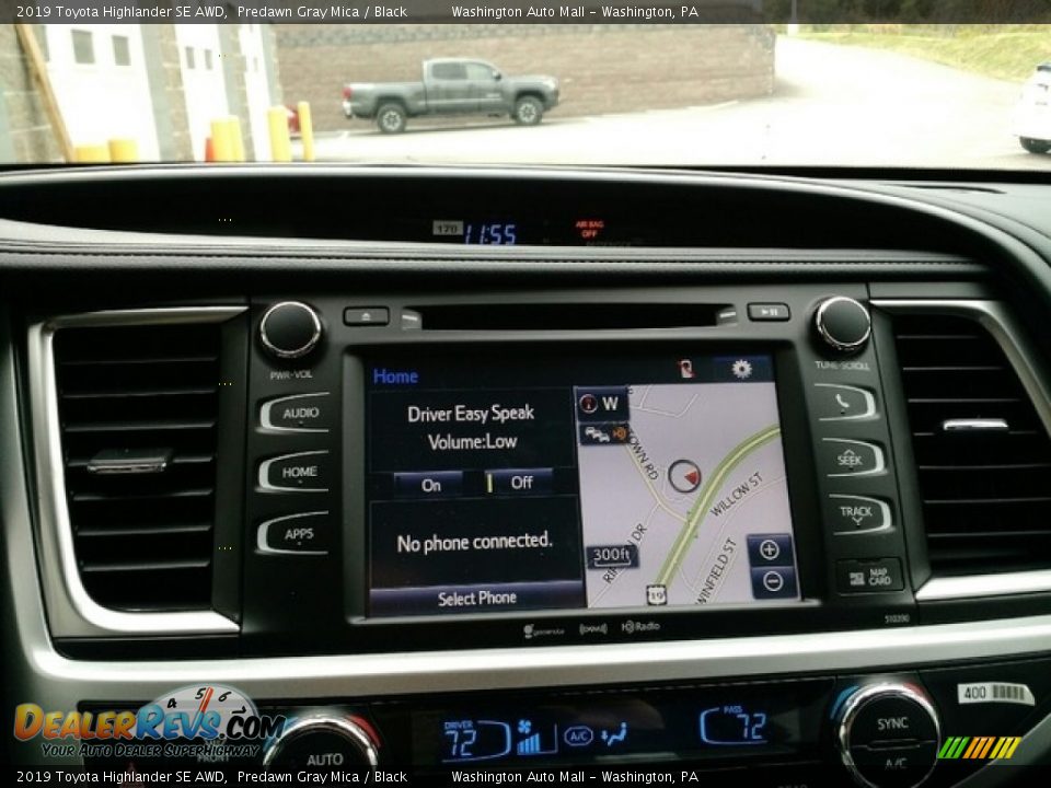 Navigation of 2019 Toyota Highlander SE AWD Photo #13
