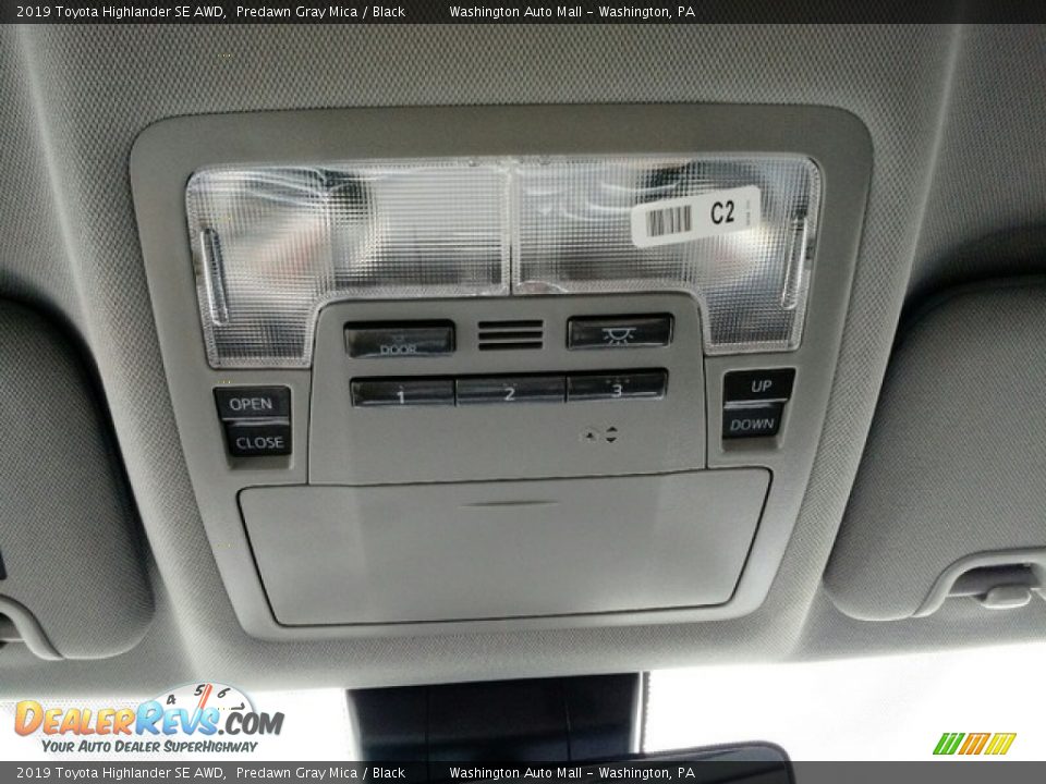 2019 Toyota Highlander SE AWD Predawn Gray Mica / Black Photo #18