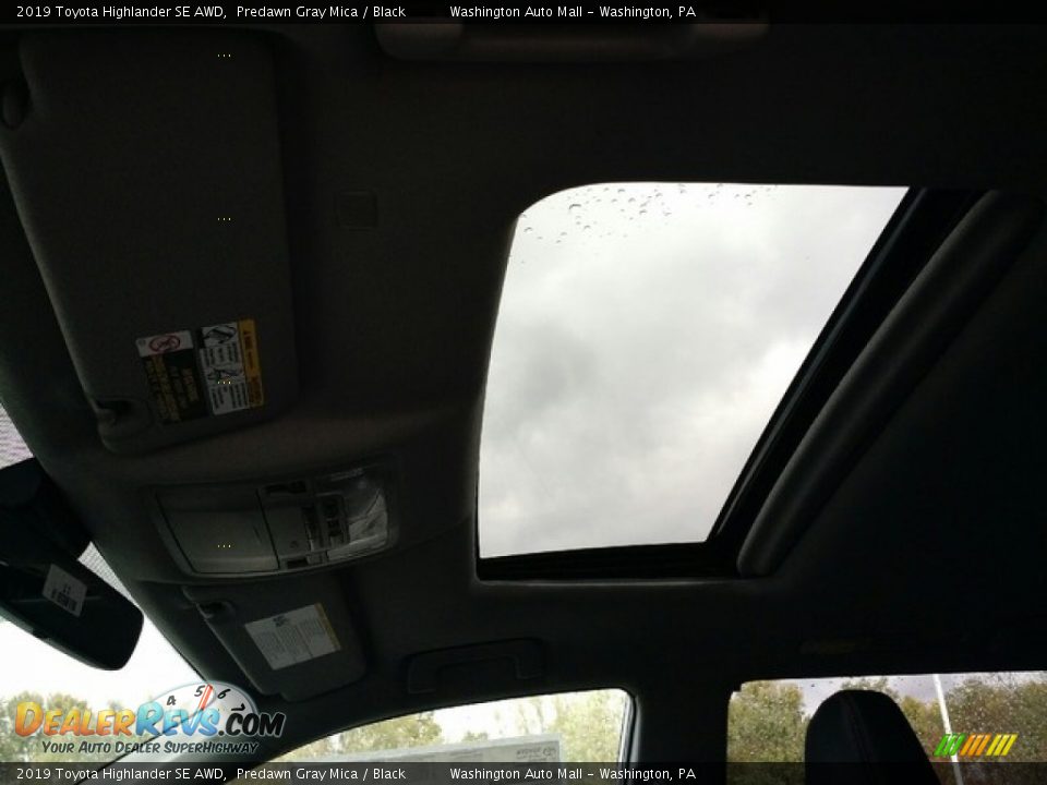 2019 Toyota Highlander SE AWD Predawn Gray Mica / Black Photo #19