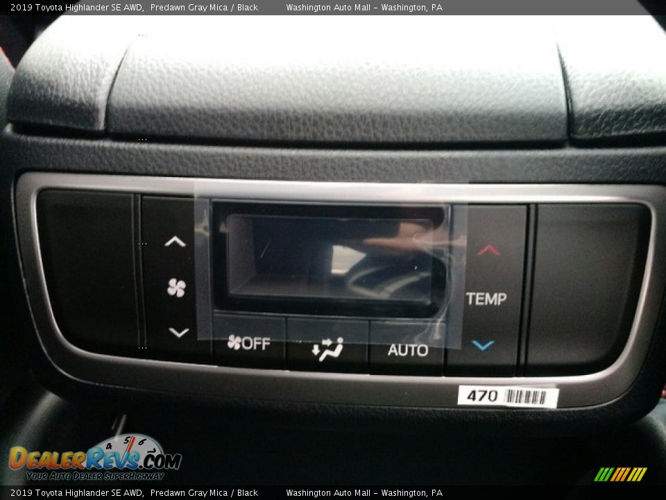 2019 Toyota Highlander SE AWD Predawn Gray Mica / Black Photo #22