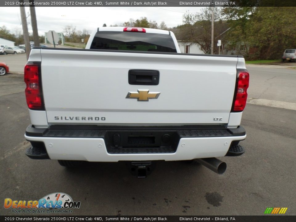 2019 Chevrolet Silverado 2500HD LTZ Crew Cab 4WD Summit White / Dark Ash/Jet Black Photo #6