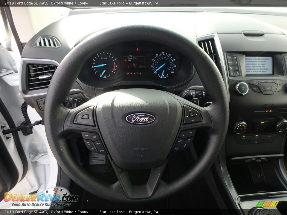 2019 Ford Edge SE AWD Steering Wheel Photo #16