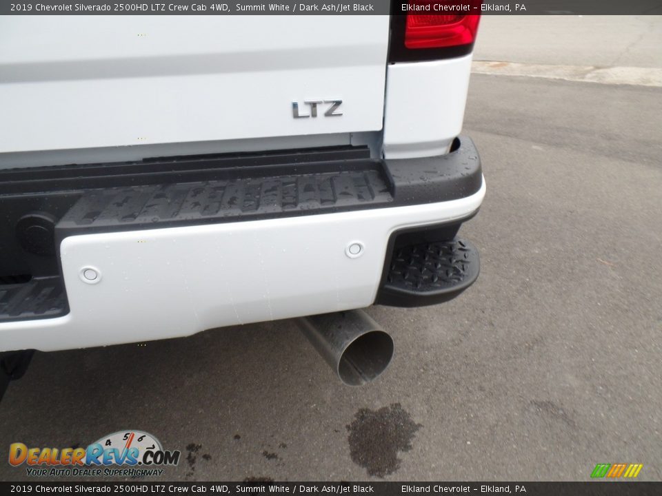 2019 Chevrolet Silverado 2500HD LTZ Crew Cab 4WD Summit White / Dark Ash/Jet Black Photo #12