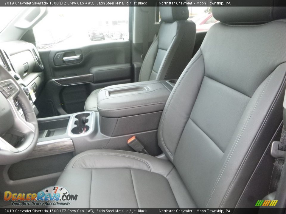 Front Seat of 2019 Chevrolet Silverado 1500 LTZ Crew Cab 4WD Photo #17