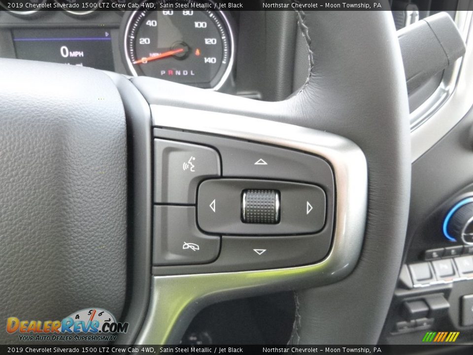 2019 Chevrolet Silverado 1500 LTZ Crew Cab 4WD Steering Wheel Photo #23