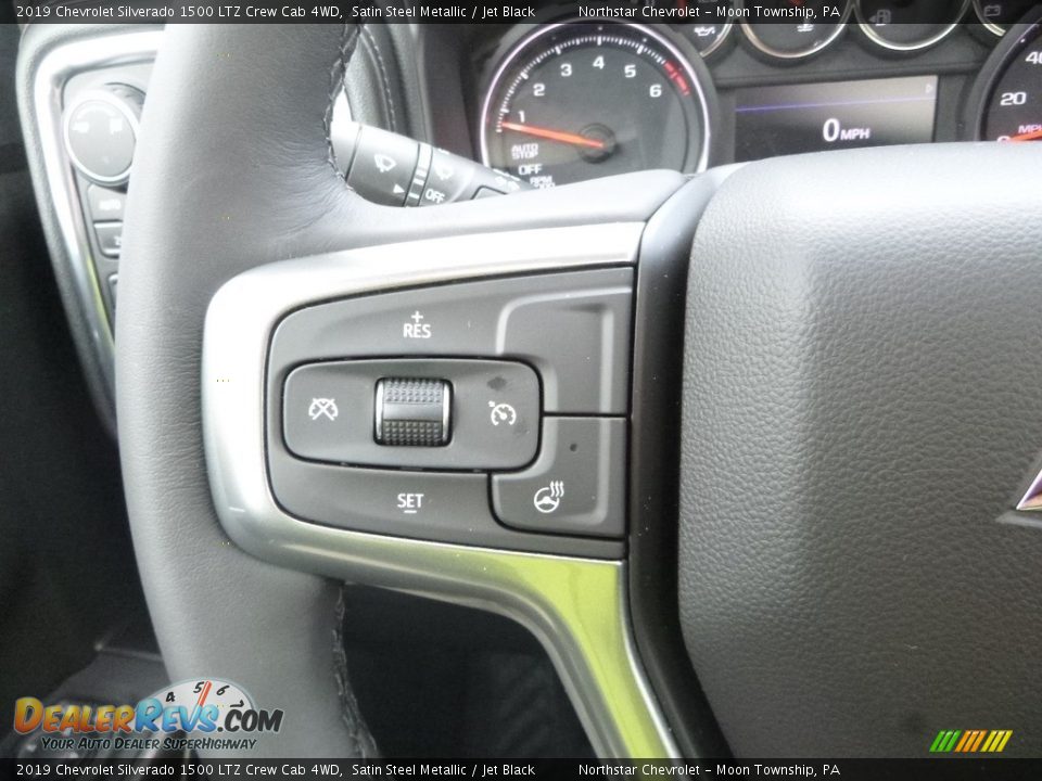 2019 Chevrolet Silverado 1500 LTZ Crew Cab 4WD Steering Wheel Photo #24