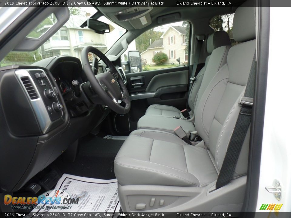 2019 Chevrolet Silverado 2500HD LTZ Crew Cab 4WD Summit White / Dark Ash/Jet Black Photo #20