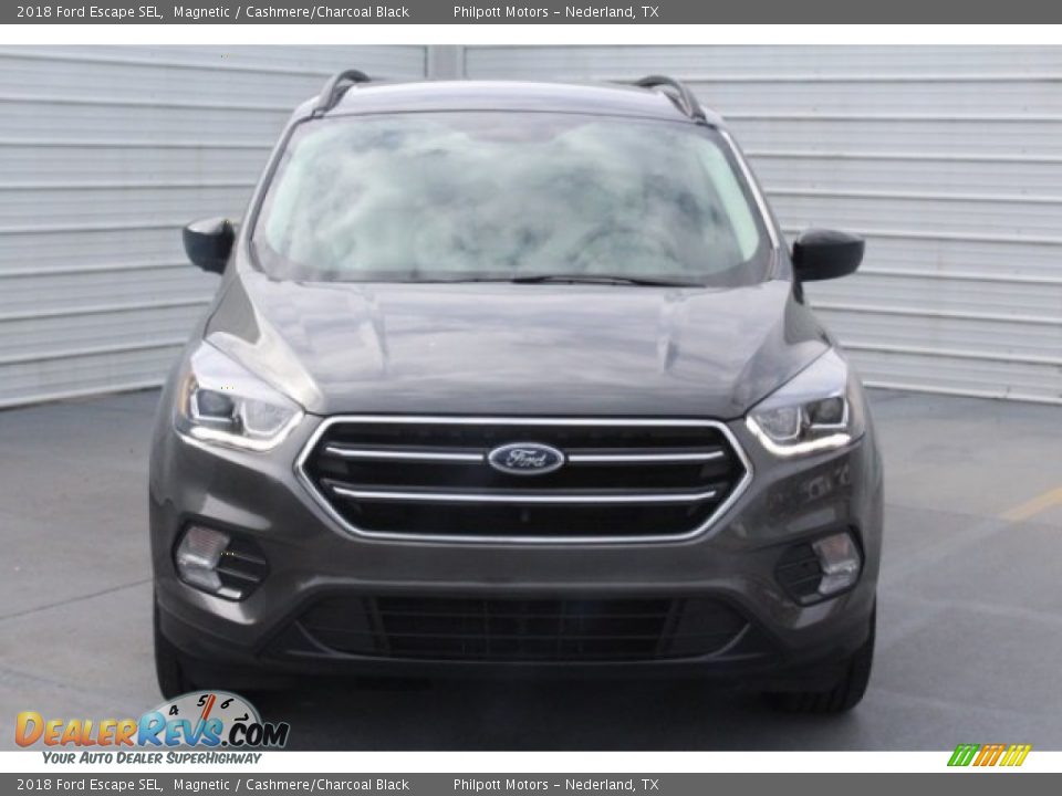 2018 Ford Escape SEL Magnetic / Cashmere/Charcoal Black Photo #2