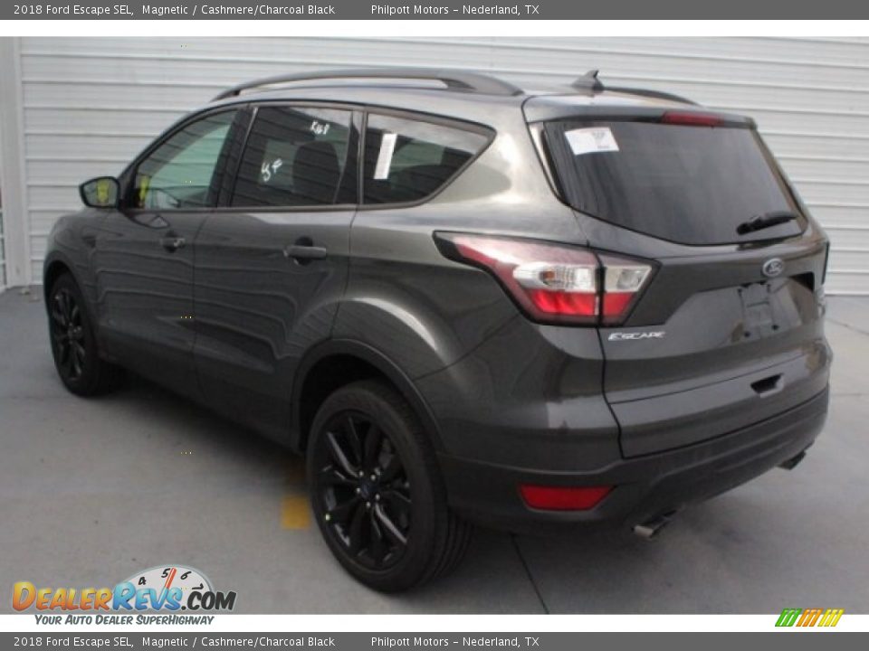2018 Ford Escape SEL Magnetic / Cashmere/Charcoal Black Photo #7