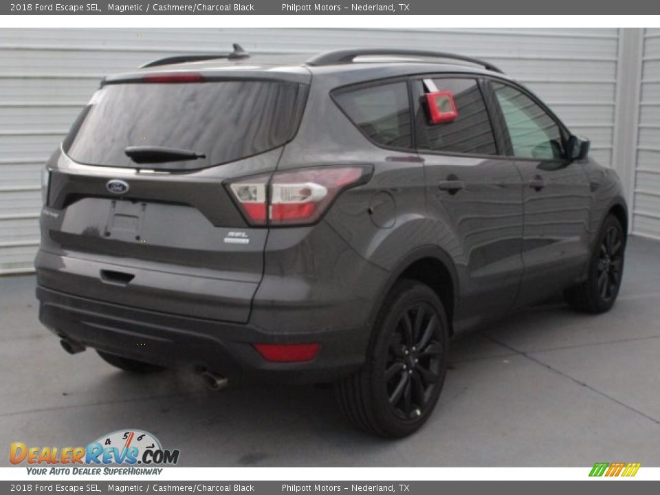 2018 Ford Escape SEL Magnetic / Cashmere/Charcoal Black Photo #9