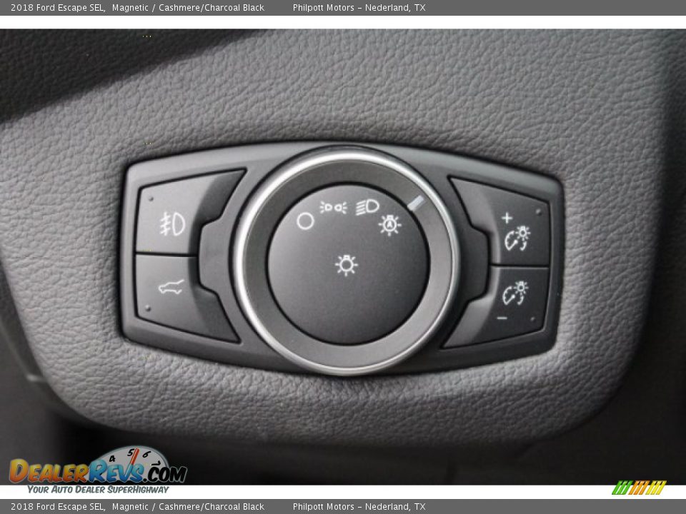 2018 Ford Escape SEL Magnetic / Cashmere/Charcoal Black Photo #23