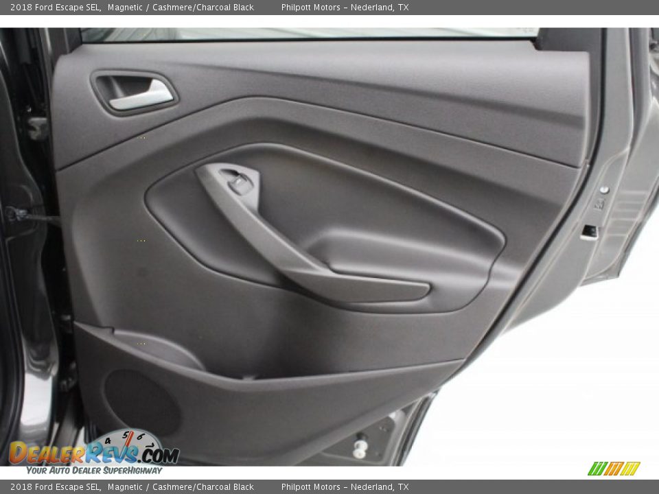 2018 Ford Escape SEL Magnetic / Cashmere/Charcoal Black Photo #30