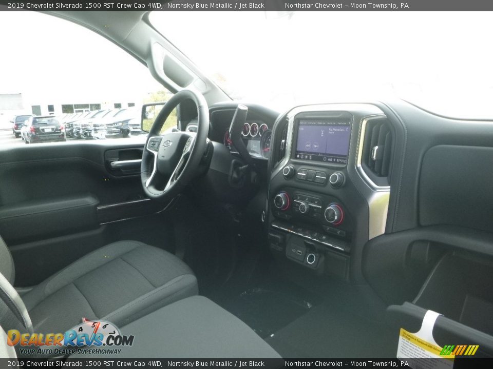 2019 Chevrolet Silverado 1500 RST Crew Cab 4WD Northsky Blue Metallic / Jet Black Photo #10