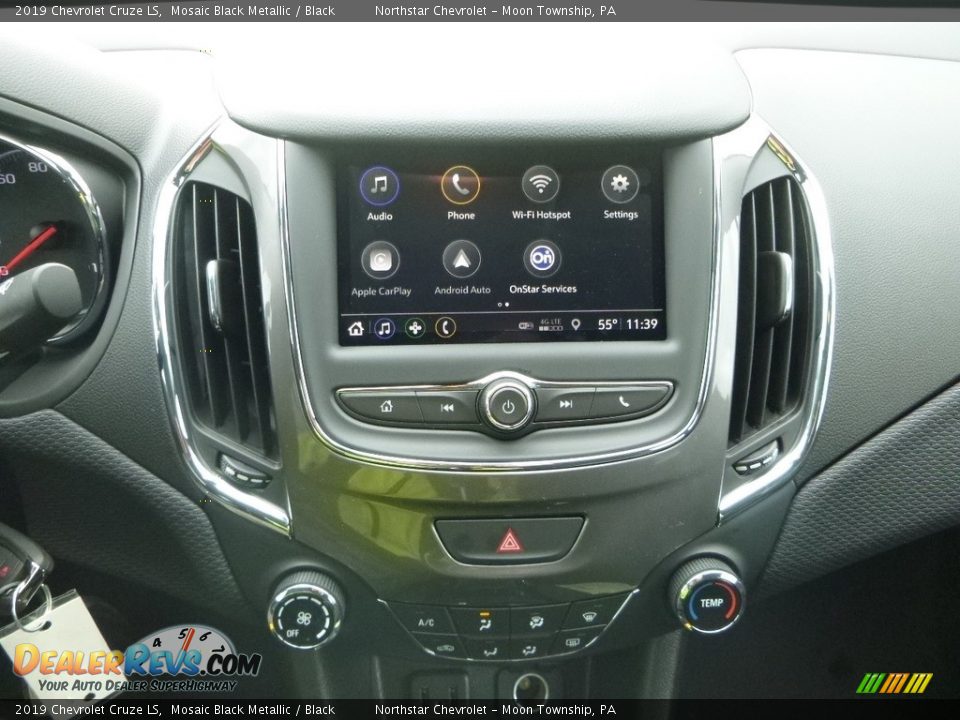 2019 Chevrolet Cruze LS Mosaic Black Metallic / Black Photo #16