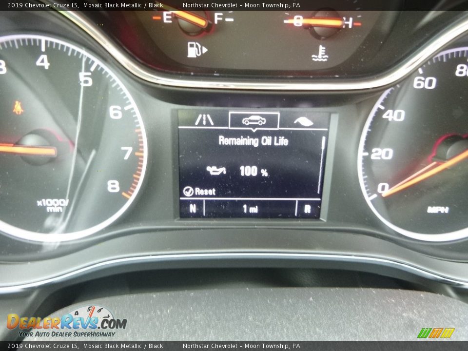 2019 Chevrolet Cruze LS Mosaic Black Metallic / Black Photo #19