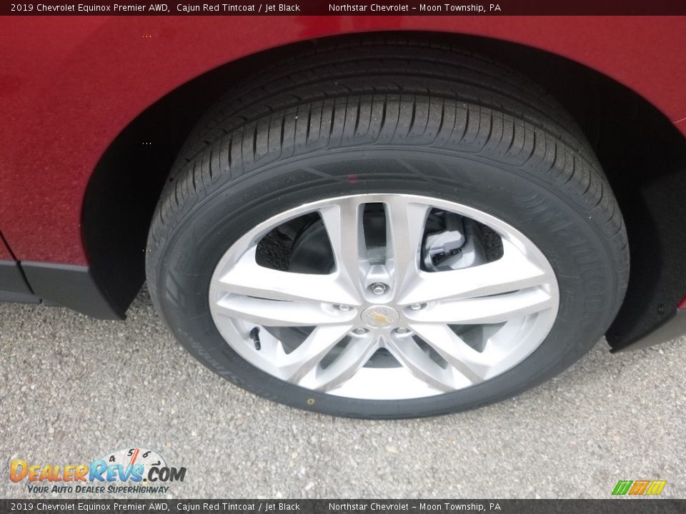 2019 Chevrolet Equinox Premier AWD Cajun Red Tintcoat / Jet Black Photo #9