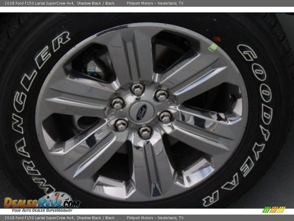 2018 Ford F150 Lariat SuperCrew 4x4 Shadow Black / Black Photo #12