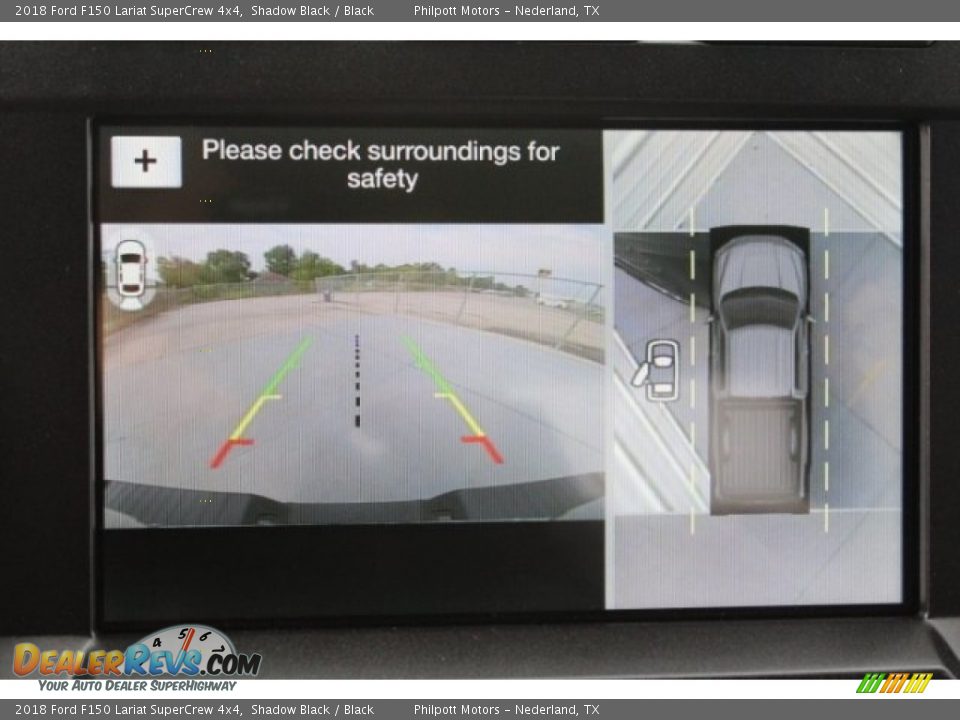 2018 Ford F150 Lariat SuperCrew 4x4 Shadow Black / Black Photo #16