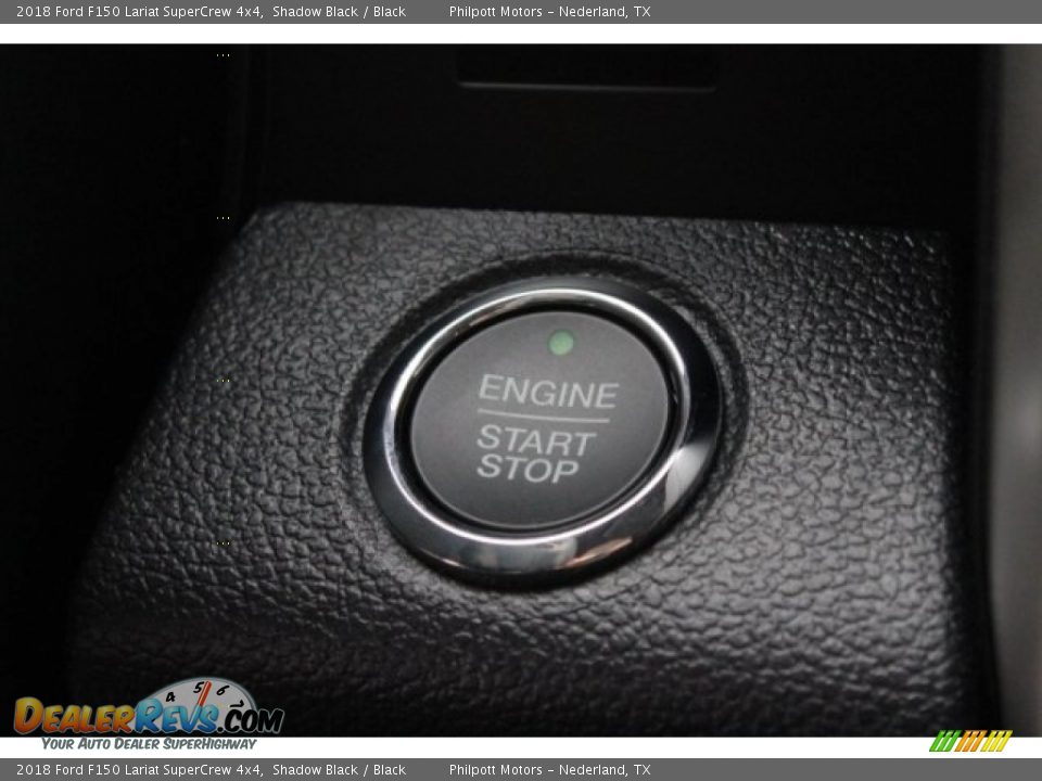 2018 Ford F150 Lariat SuperCrew 4x4 Shadow Black / Black Photo #20