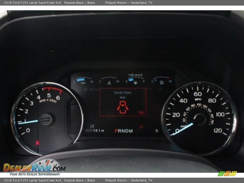 2018 Ford F150 Lariat SuperCrew 4x4 Shadow Black / Black Photo #23