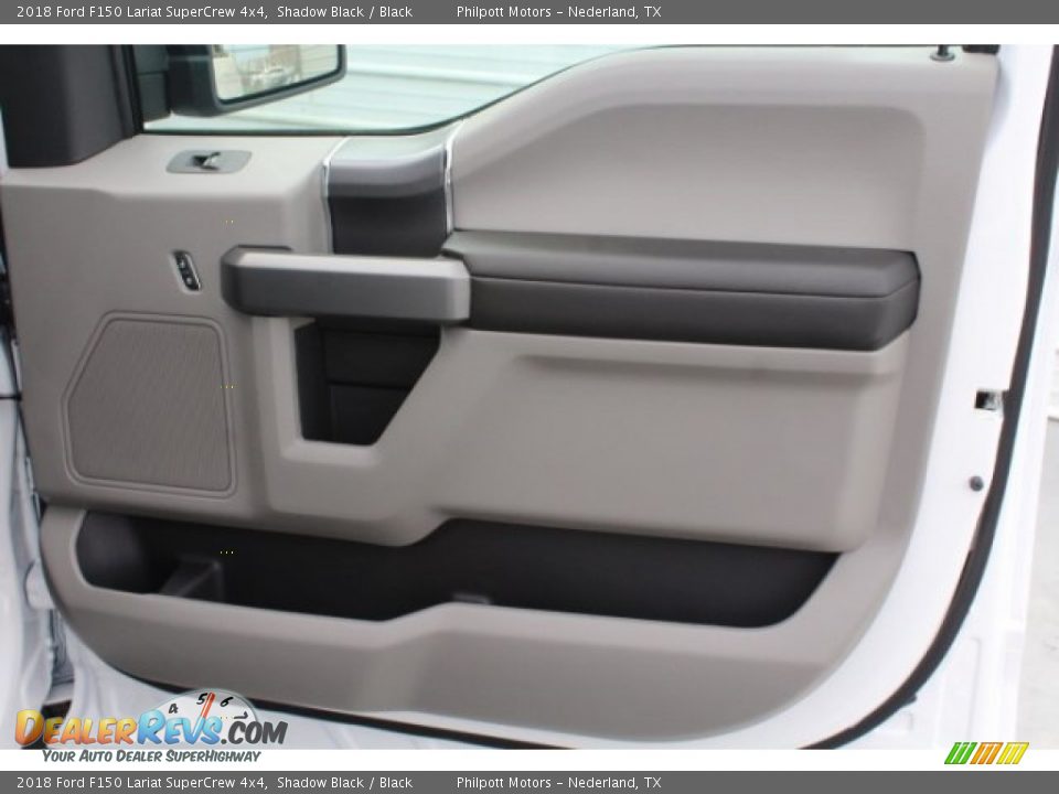 2018 Ford F150 Lariat SuperCrew 4x4 Shadow Black / Black Photo #29