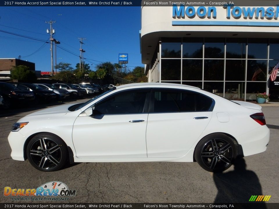 2017 Honda Accord Sport Special Edition Sedan White Orchid Pearl / Black Photo #2