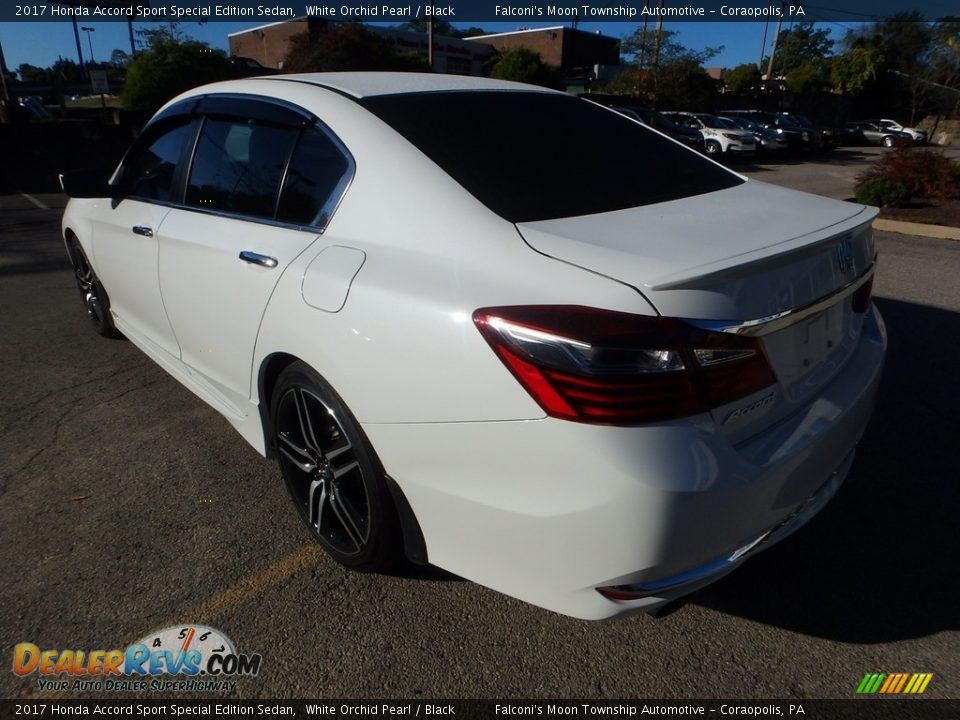 2017 Honda Accord Sport Special Edition Sedan White Orchid Pearl / Black Photo #3