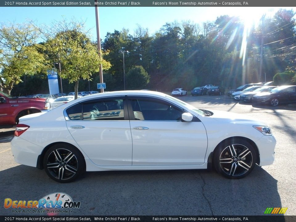 2017 Honda Accord Sport Special Edition Sedan White Orchid Pearl / Black Photo #6