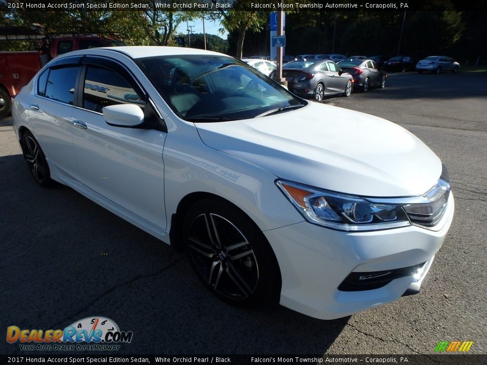 2017 Honda Accord Sport Special Edition Sedan White Orchid Pearl / Black Photo #7