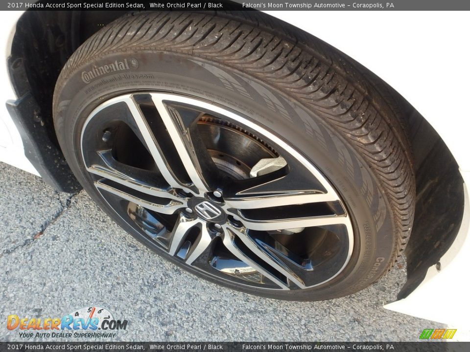 2017 Honda Accord Sport Special Edition Sedan White Orchid Pearl / Black Photo #9