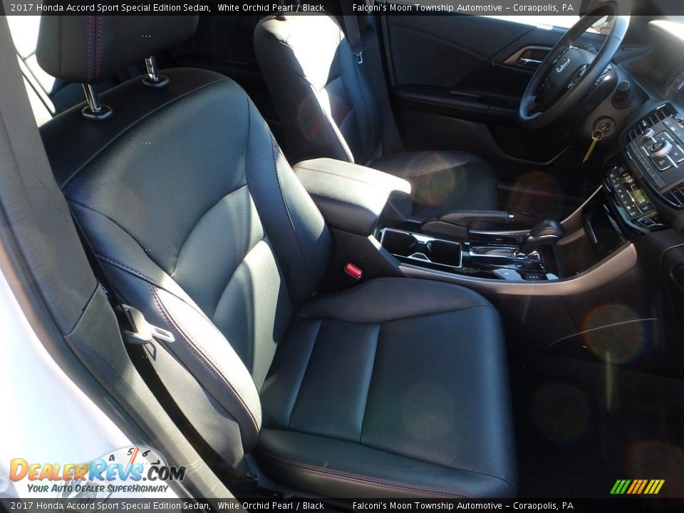 2017 Honda Accord Sport Special Edition Sedan White Orchid Pearl / Black Photo #10
