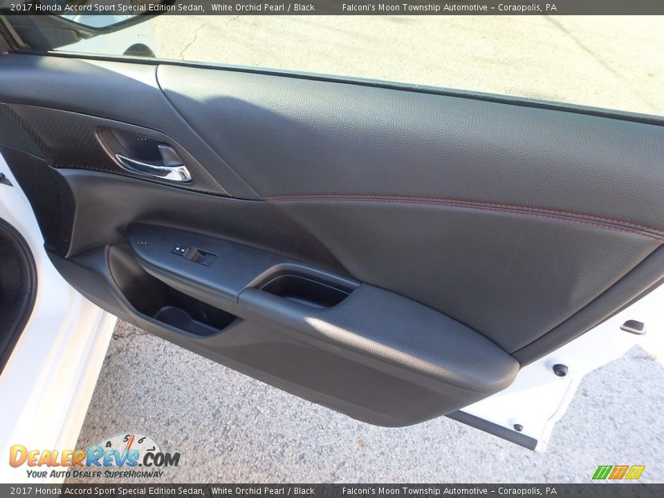 2017 Honda Accord Sport Special Edition Sedan White Orchid Pearl / Black Photo #12