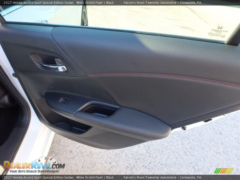 2017 Honda Accord Sport Special Edition Sedan White Orchid Pearl / Black Photo #14