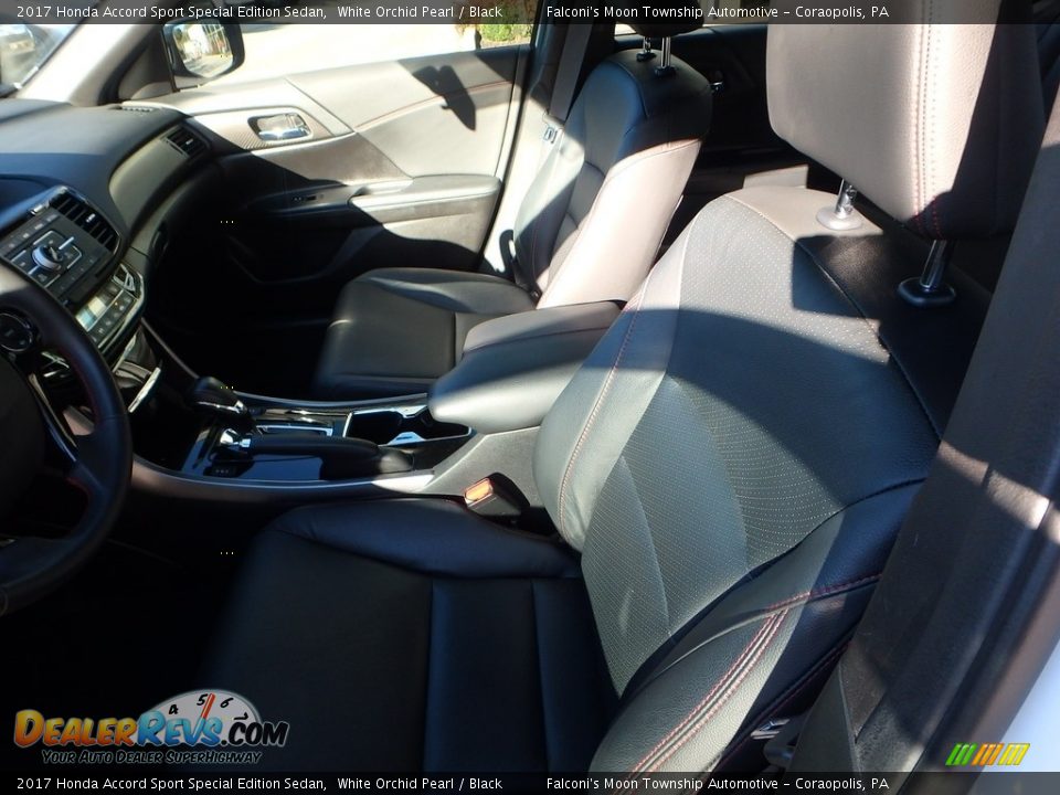2017 Honda Accord Sport Special Edition Sedan White Orchid Pearl / Black Photo #15