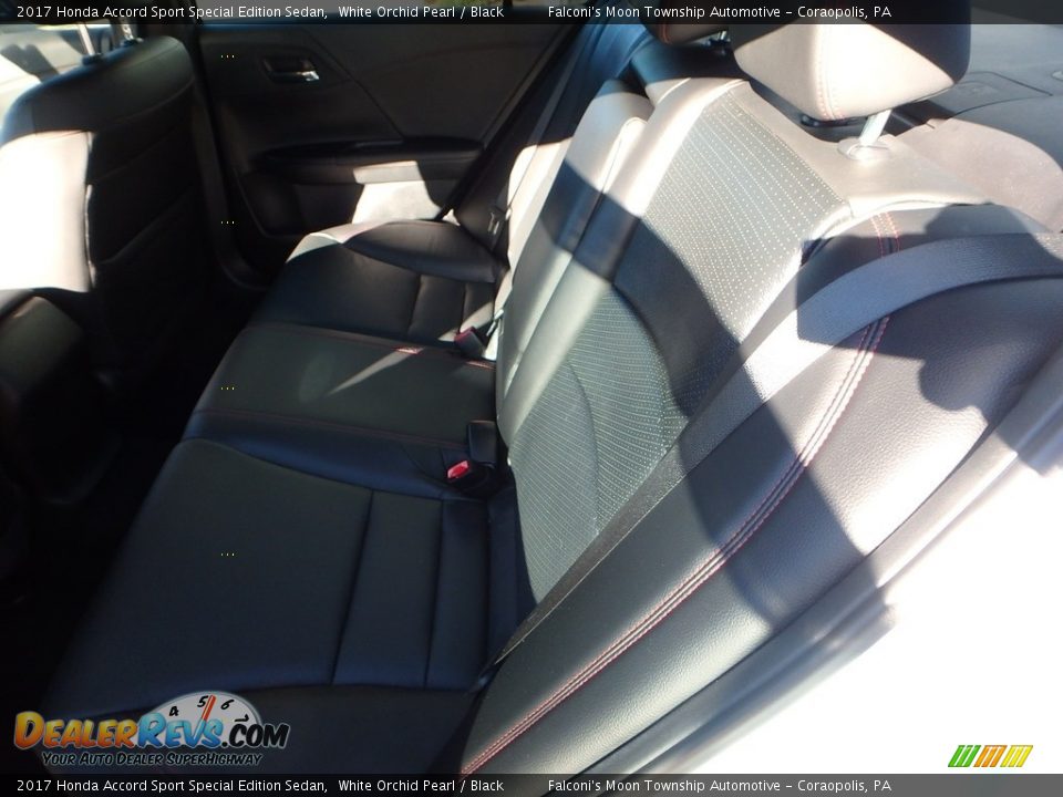 2017 Honda Accord Sport Special Edition Sedan White Orchid Pearl / Black Photo #16