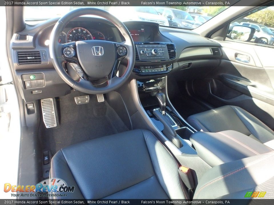 2017 Honda Accord Sport Special Edition Sedan White Orchid Pearl / Black Photo #17