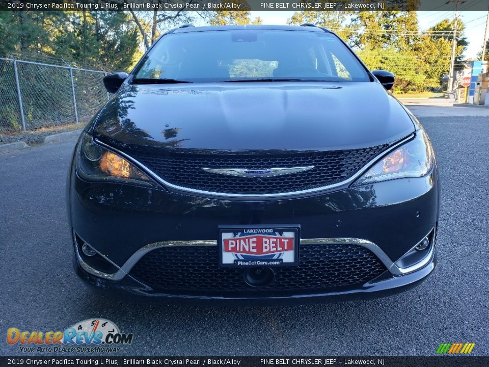 2019 Chrysler Pacifica Touring L Plus Brilliant Black Crystal Pearl / Black/Alloy Photo #2
