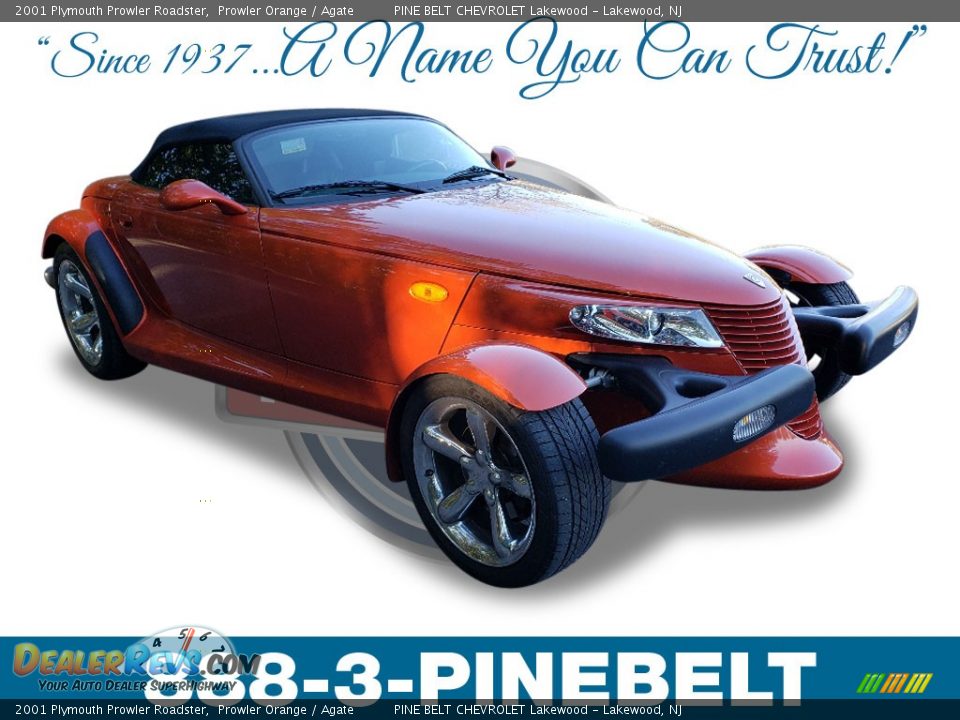 2001 Plymouth Prowler Roadster Prowler Orange / Agate Photo #1