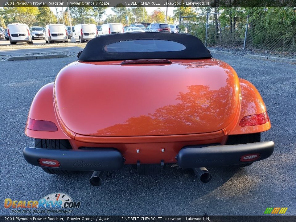 2001 Plymouth Prowler Roadster Prowler Orange / Agate Photo #6