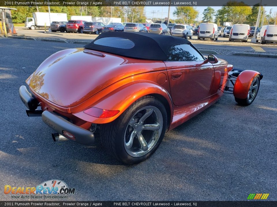 2001 Plymouth Prowler Roadster Prowler Orange / Agate Photo #7