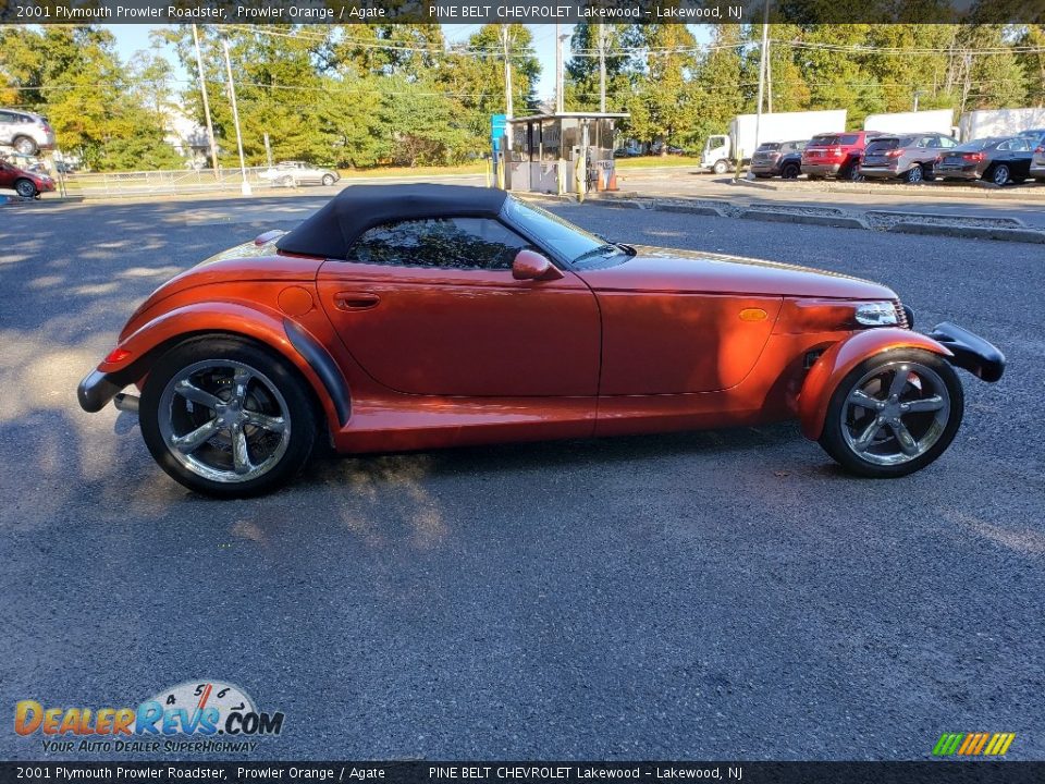 2001 Plymouth Prowler Roadster Prowler Orange / Agate Photo #8