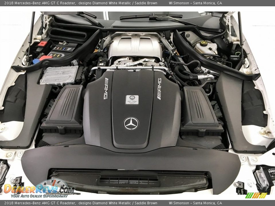 2018 Mercedes-Benz AMG GT C Roadster 4.0 Liter AMG Twin-Turbocharged DOHC 32-Valve VVT V8 Engine Photo #9