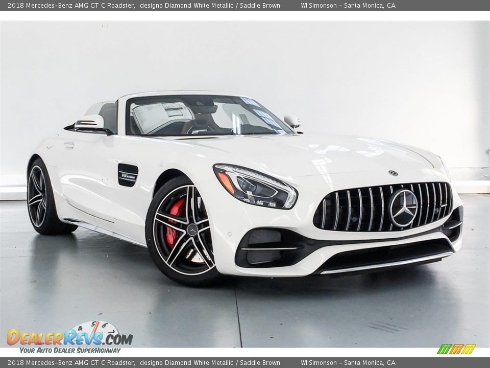 Front 3/4 View of 2018 Mercedes-Benz AMG GT C Roadster Photo #14