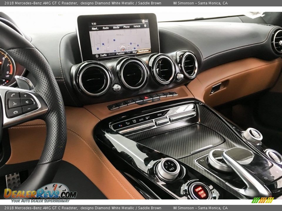 Controls of 2018 Mercedes-Benz AMG GT C Roadster Photo #15